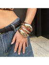 Faux Pearl Decor Bangle