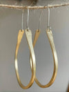 Simple Vintage Silver Earrings