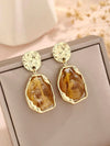 Bohemian Resin Drop Earrings