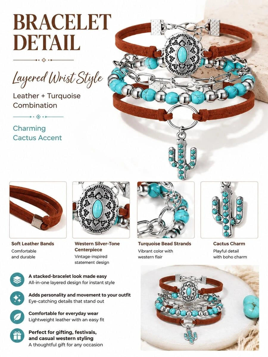 Vintage Bohemian Necklace Set
