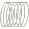 Glossy Thin Round Bangle Bracelet Set
