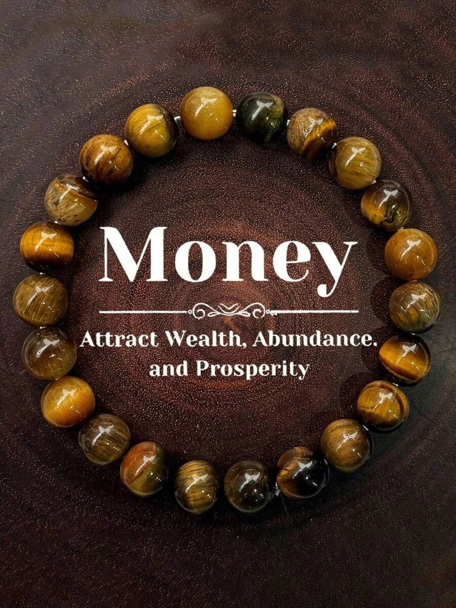 Natural Tiger Eye Stone Bracelet