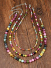 Vintage Green Agate Boho Choker