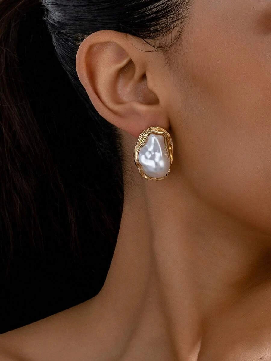 Vintage Pearl Drop Earrings