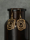 Vintage Style Geometric Alloy Earrings