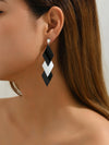 Retro Leaf Tassel Earrings