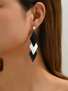 Korean Retro Leaf Tassel Earrings