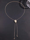 Vintage Gold Cowboy Hat Necklace