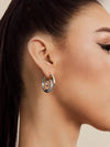 Gold Plated Spiral Earrings