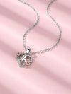 Elegant Gold Initial Heart Necklace