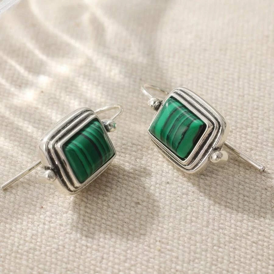 Classic Geometric Drop Earrings