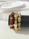 Vintage Multi-Layer Beaded Bracelet Set