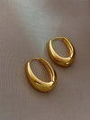 Old Money Teardrop Hoop Earrings