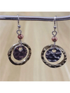 Bohemian Vintage Hollow Round Pendant Earrings