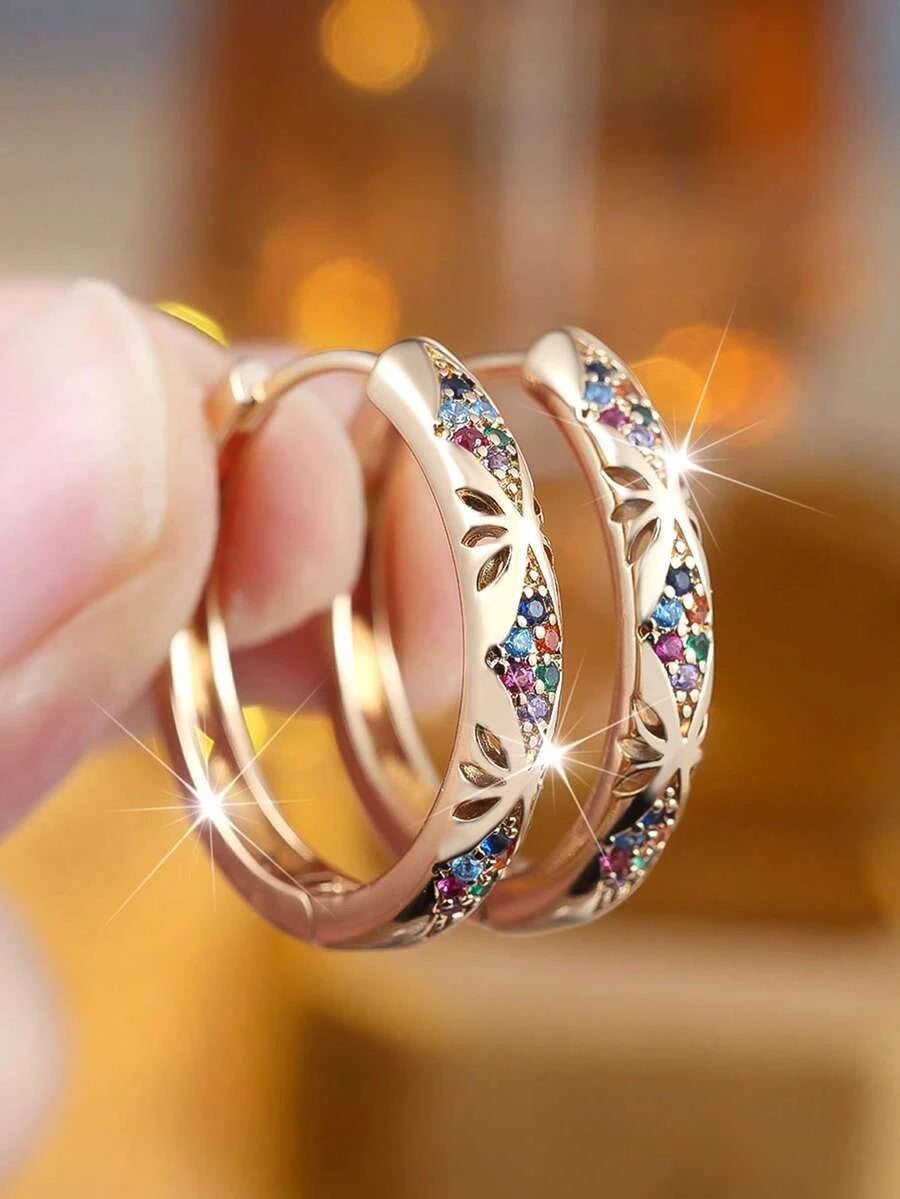 Vintage Rainbow Earrings