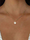 Gold Cross Pendant Necklace