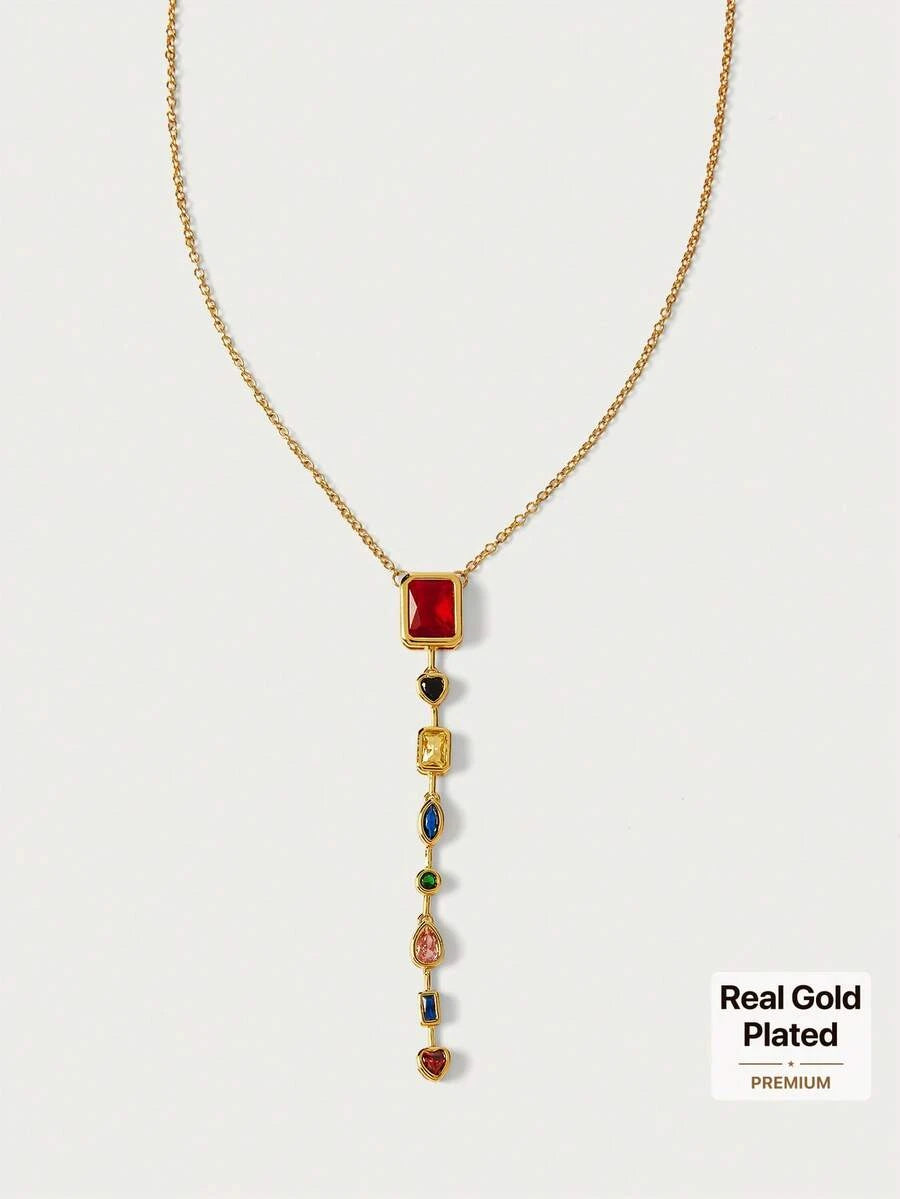 Glisma Gold Pendant Necklace