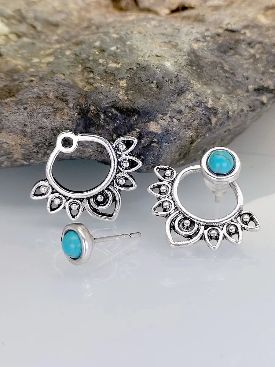 Minimalist Crystal Stud Earrings