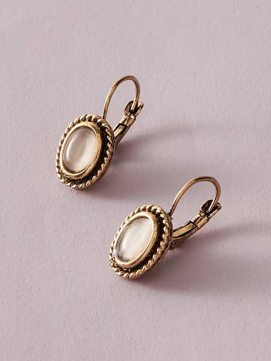Retro Minimalist Geometric Earrings