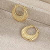 Vintage U Shaped Pendant Earrings