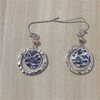Bohemian Vintage Hollow Round Earrings