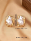 Vintage Pearl Drop Earrings