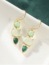 Retro Minimalist Geometric Drop Earrings