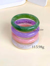 Vintage Acrylic Resin Bangle Set