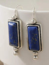 Minimalist Rectangular Dangle Earrings