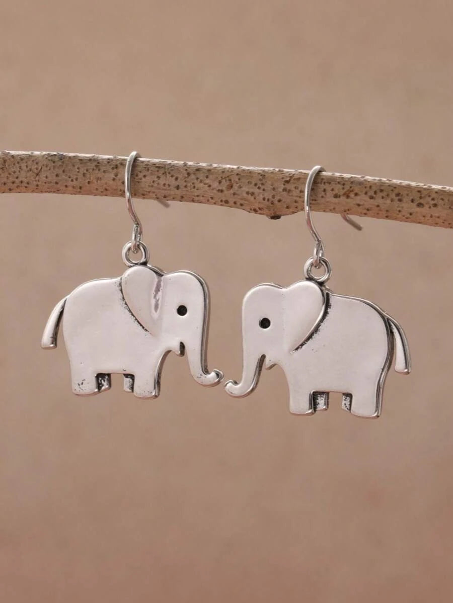 Vintage Bohemian Animal Pendant Earrings