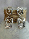 Vintage Style Geometric Drop Earrings