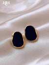 Minimalist Asymmetrical Geometric Earrings