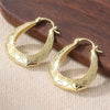 Vintage U Shaped Pendant Earrings