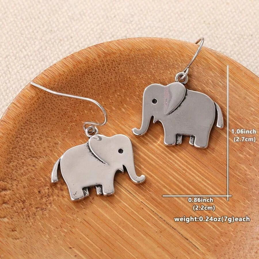 Vintage Bohemian Animal Pendant Earrings