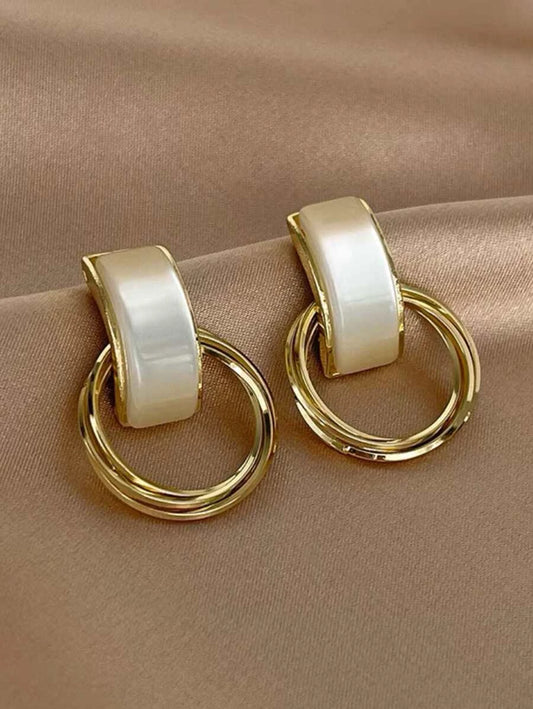 Minimalist Geometric Vintage Earrings
