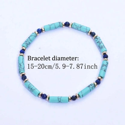 Turquoise Stone Jewelry Set