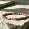 Red Emperor Stone Crystal Wealth Bracelet