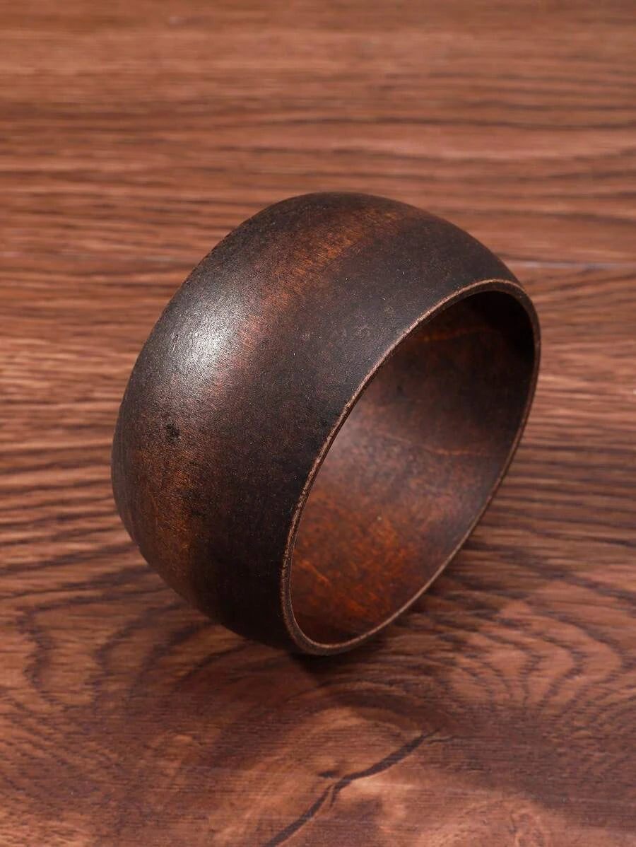 Vintage Bohemian Wooden Bangle Bracelet