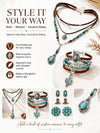 Vintage Bohemian Necklace Set