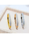 Cubic Zirconia Decor Bangle