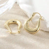 Vintage U Shaped Pendant Earrings