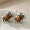 Classic Geometric Drop Earrings