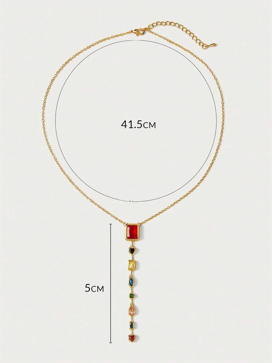 Glisma Gold Pendant Necklace