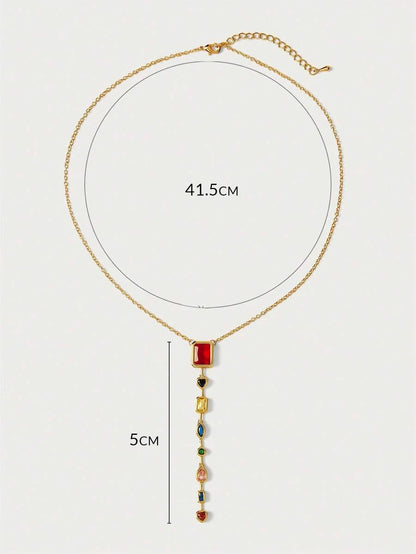 Glisma Gold Pendant Necklace