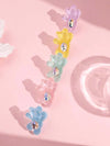 Colorful Asymmetrical Bubble Resin Ring