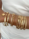 12pcs Vintage Exaggerated Luxurious Geometric Striped Twist Open Design Women Metal Silver Bangle Bracelet Set, Suitable For Daily Wear, Gift, Stackable