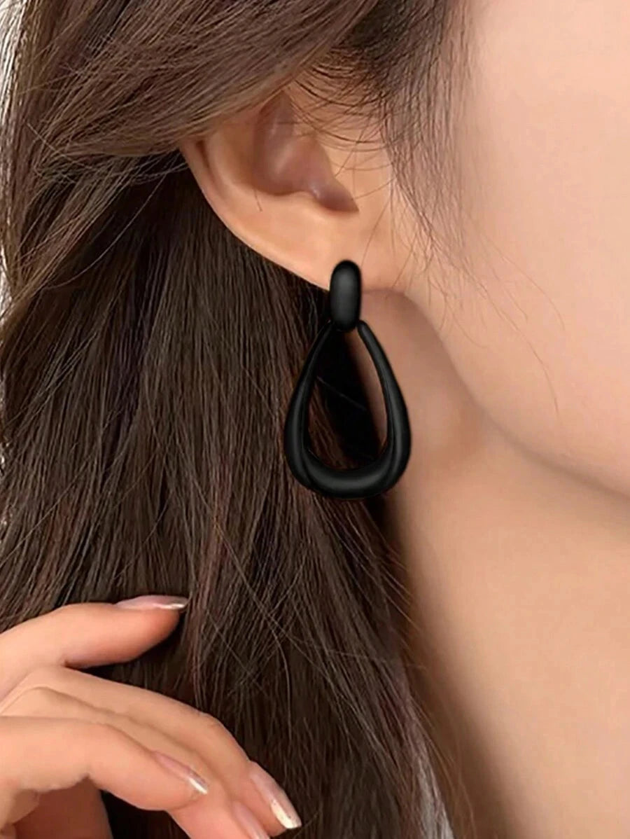 Geometric Drop Earrings