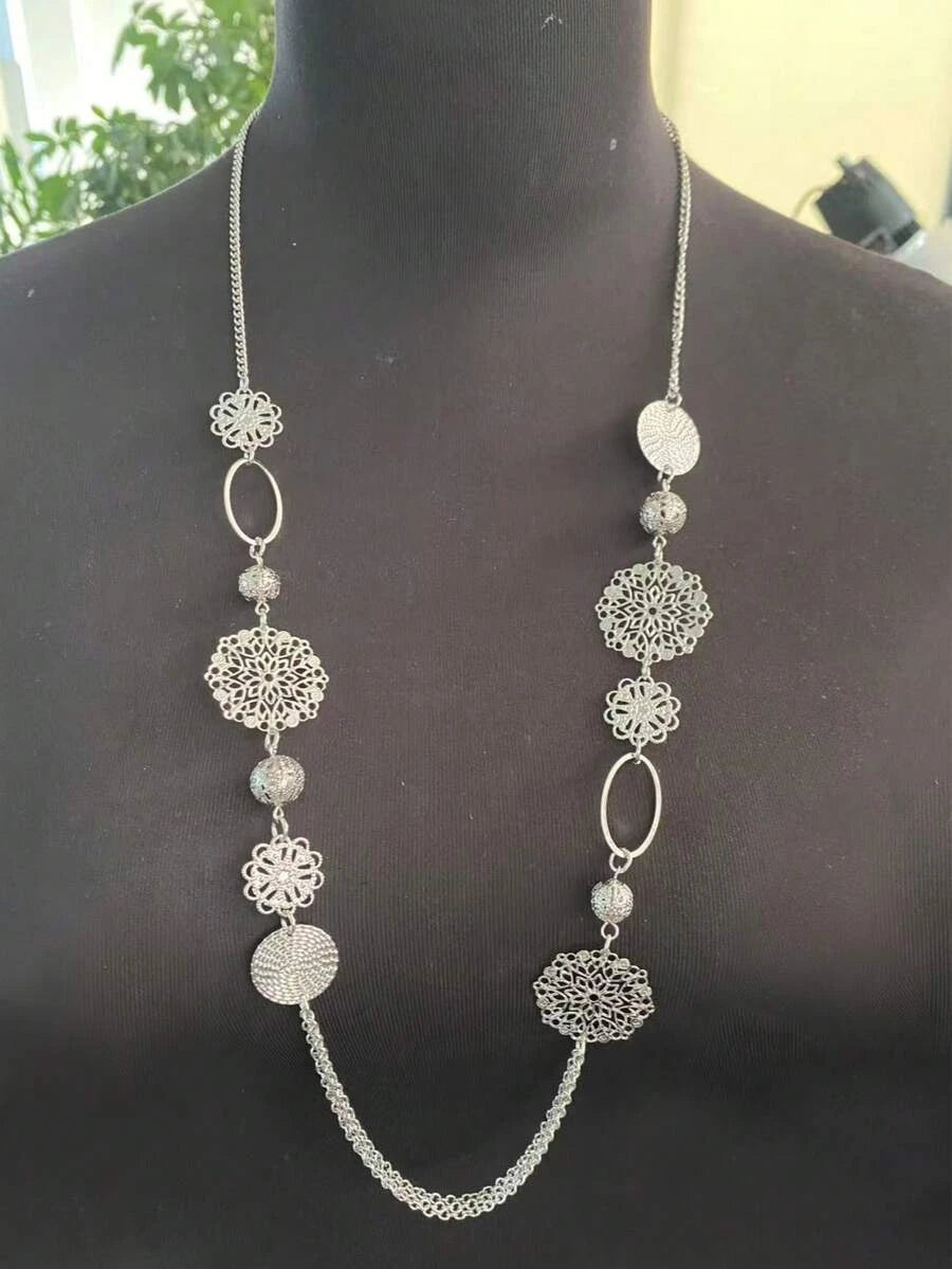 Bohemian Hollow Ball Sweater Chain