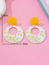 Elegant Black Drop Earrings