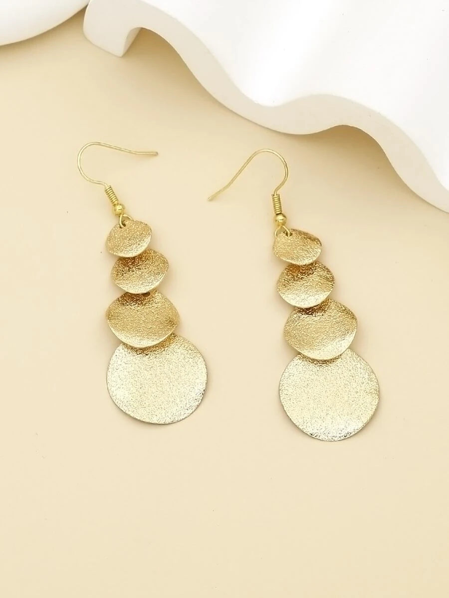 European Fringe Drop Earrings